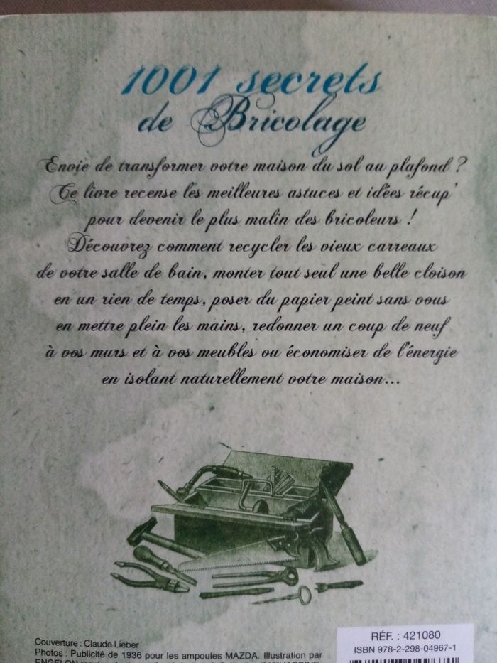 Livre : Secrets de Bricolage - photo numéro 4