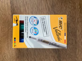 Lot de 4 velleda Bic