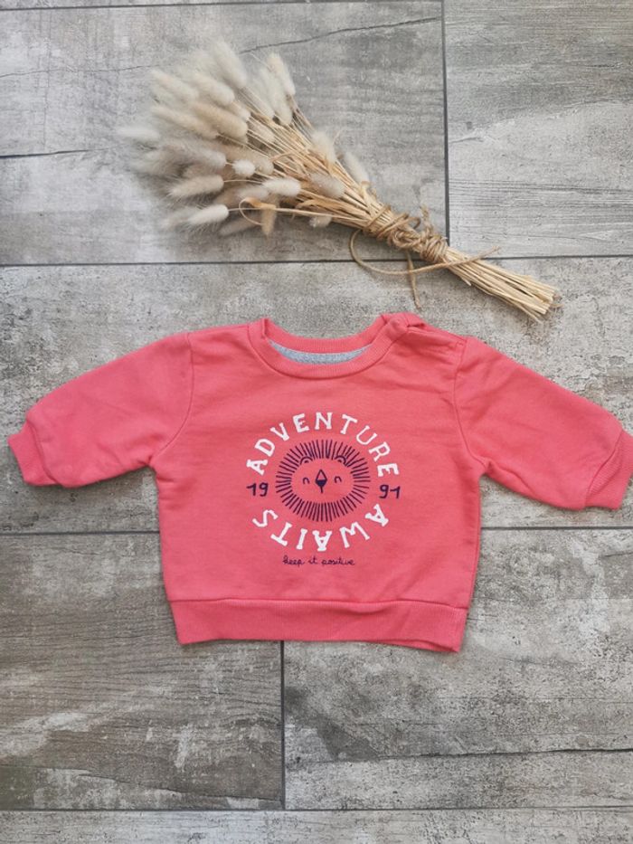🌿Sweat Corail 3mois