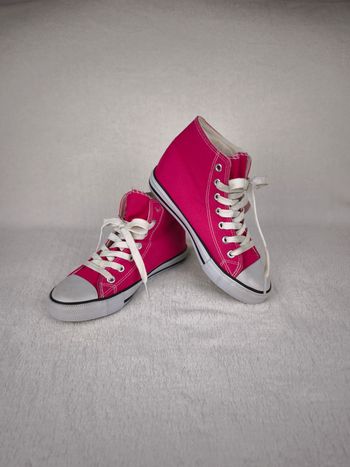 Basket montante rose fille pointure 33