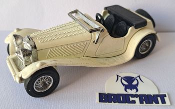 Voiture miniature 1936 SS 100 Jaguar - Lesney Matchbox 1977