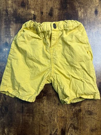Short toile vert 23m