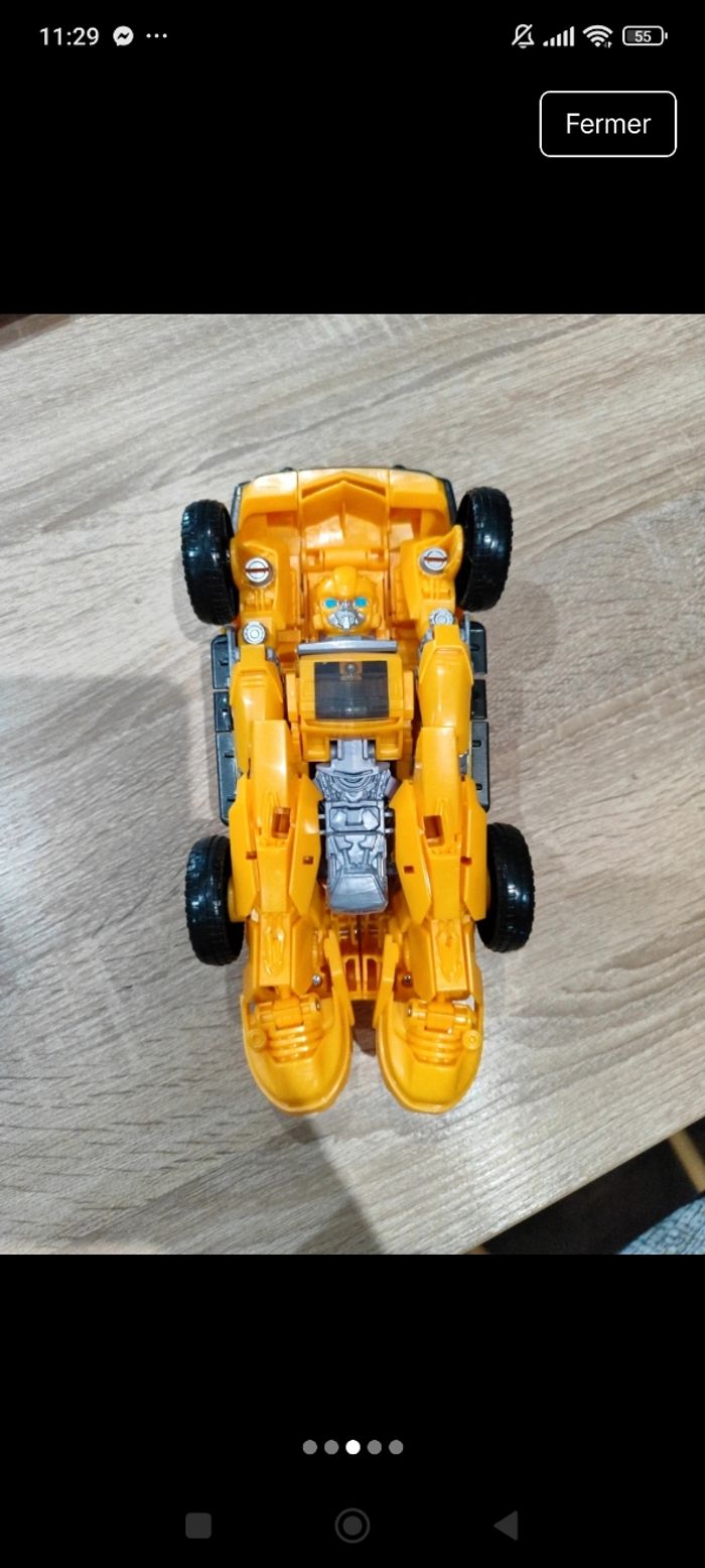 Transformers Bumblebee voiture 3 en 1 - photo numéro 3