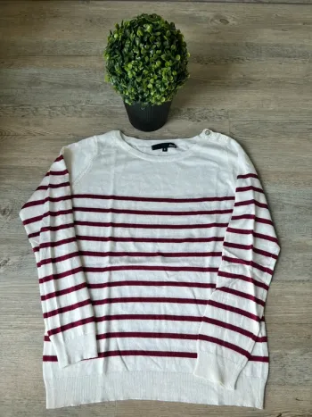 Pull style Marinière Femme