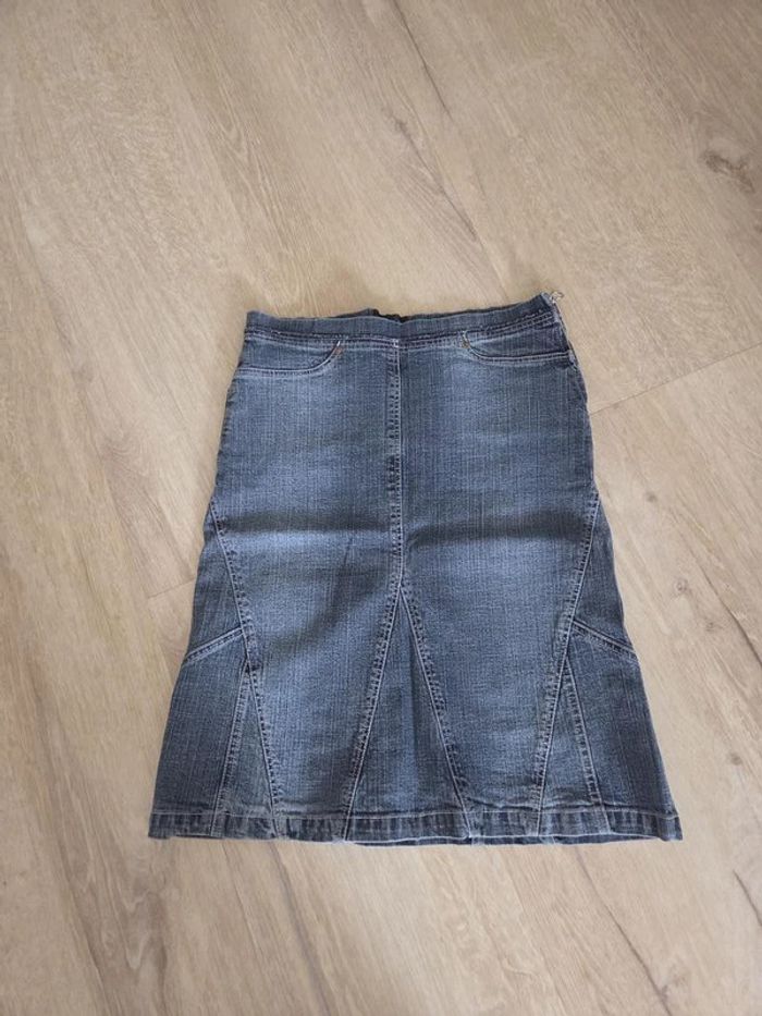 jupes Mng Jeans bleu taille S - photo numéro 3