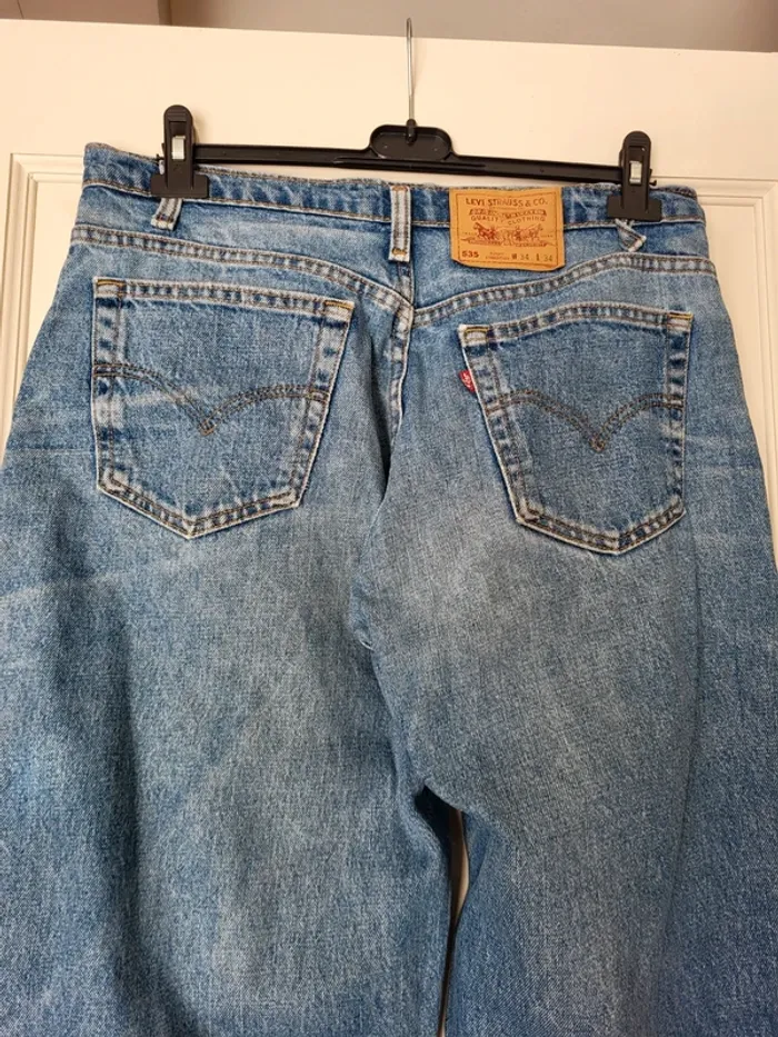 Jean Levi's vintage 535 - 100% coton Made in Canada - photo numéro 7