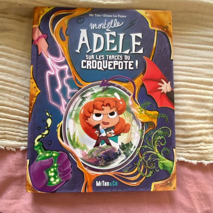 Livre mortelle Adèle sur les traces du croquepote
