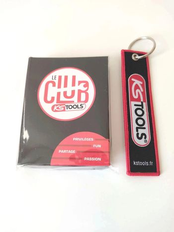 KS Tools Porte clés Flamme NEUF + Bloc notes carnet NEUF