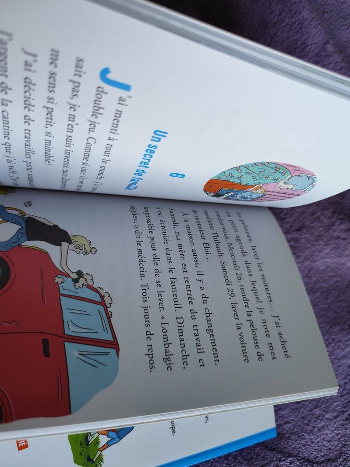 Lot 2 livres j aime lire max 9 ans l équipe des bras cassés + moi fils de star - photo numéro 7