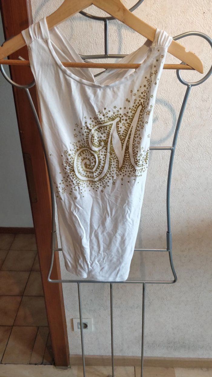 Top morgan taille M dos nu