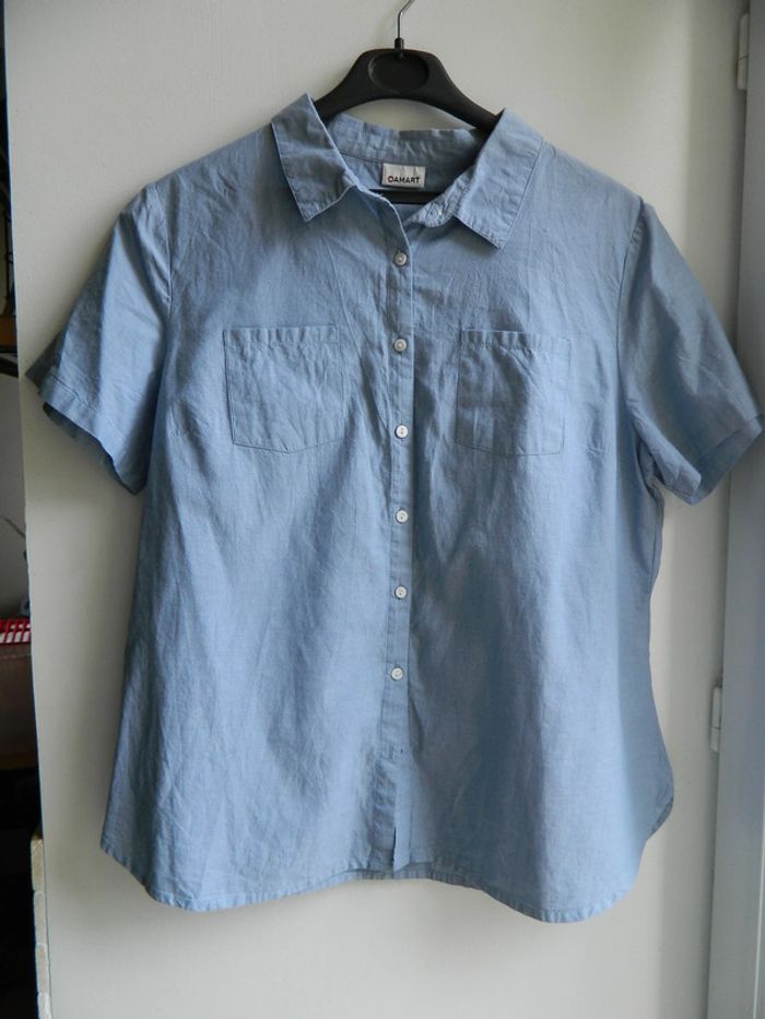 Chemise manches courtes T 46 "Damart"