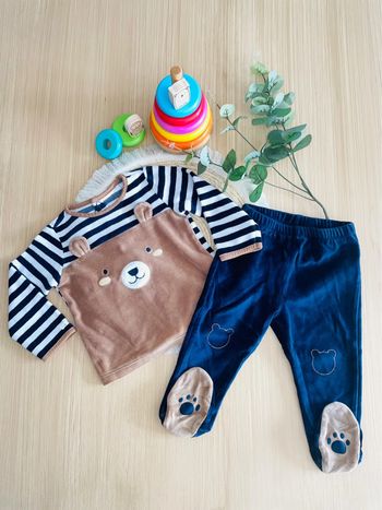 Pyjama velour deux pièces sergent major 18 mois (81cm)