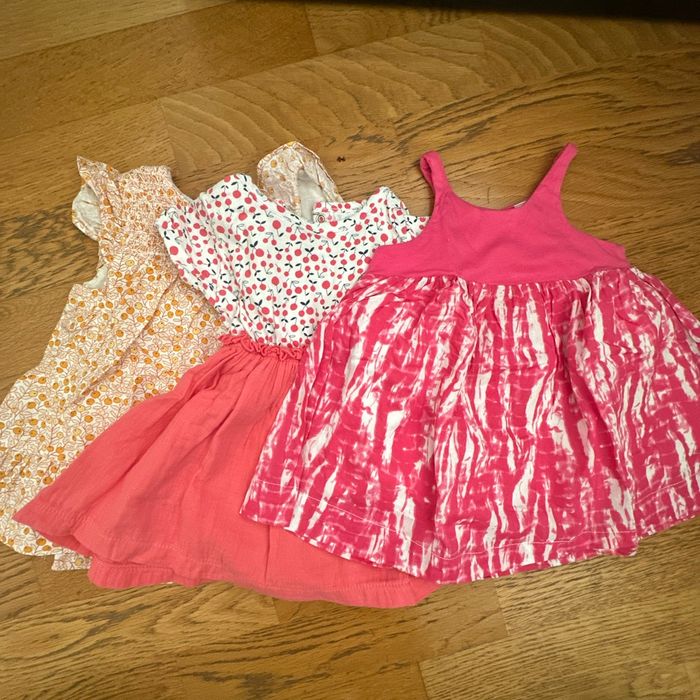 Lot de 3 robes d’été
