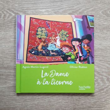 Livre pour enfants La dame à la licorne