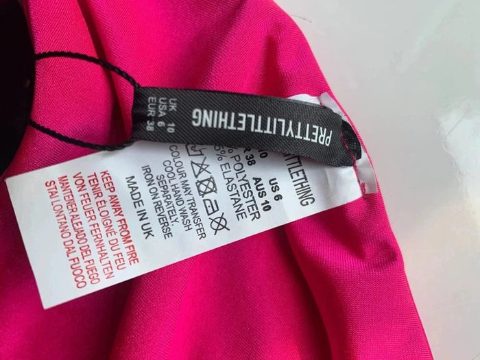 Superbe bas de bikini fushia  pretty little thing neuf taille eur 38 - photo numéro 7