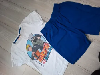 Pyjama Naruto 8 ans bleu et blanc