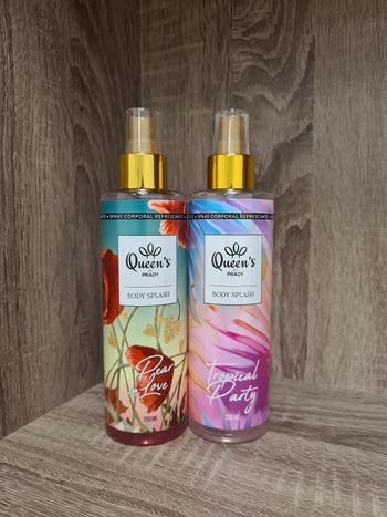 Lot de 2 brumes queen's by prady 250ml parfum femme