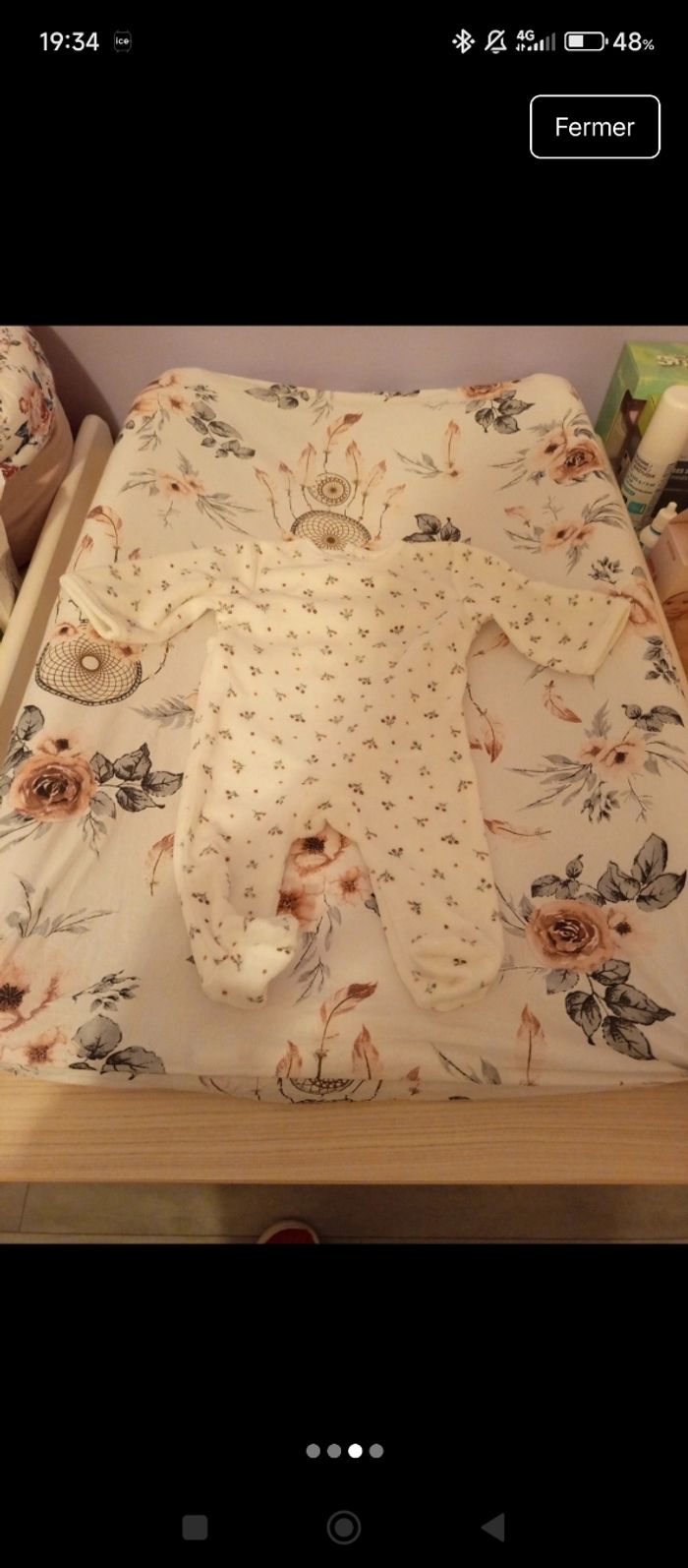 Lot de pyjamas 1 mois - photo numéro 2