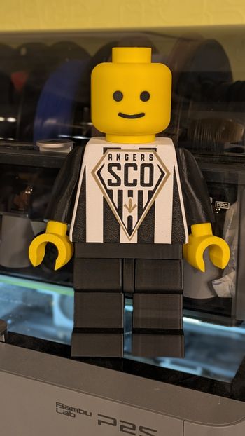 Figurine football SCO Angers – figurine brique – collector (20cm)