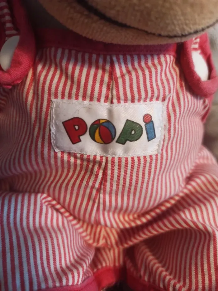 Peluche Popi grande taille rare tbe - photo numéro 7