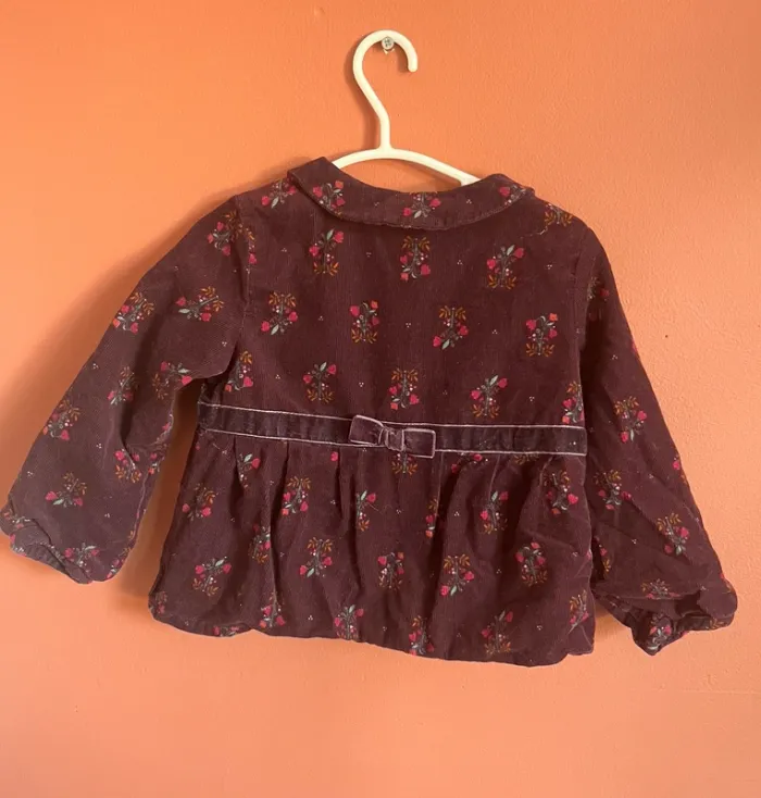 Chemise velour fin Sergent major 24 mois - photo numéro 2