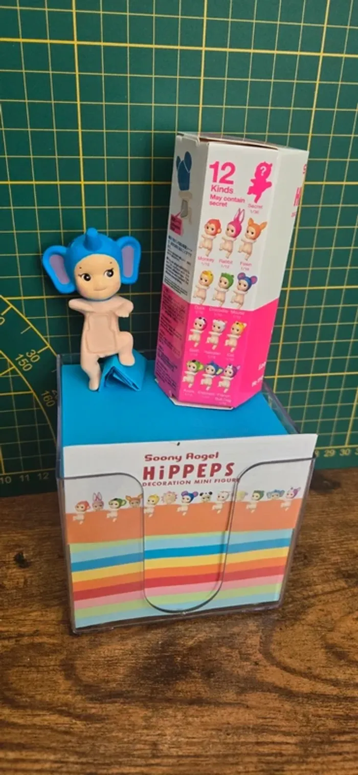 Sonny angel hippers éléphant bleu neuf NO - photo numéro 2