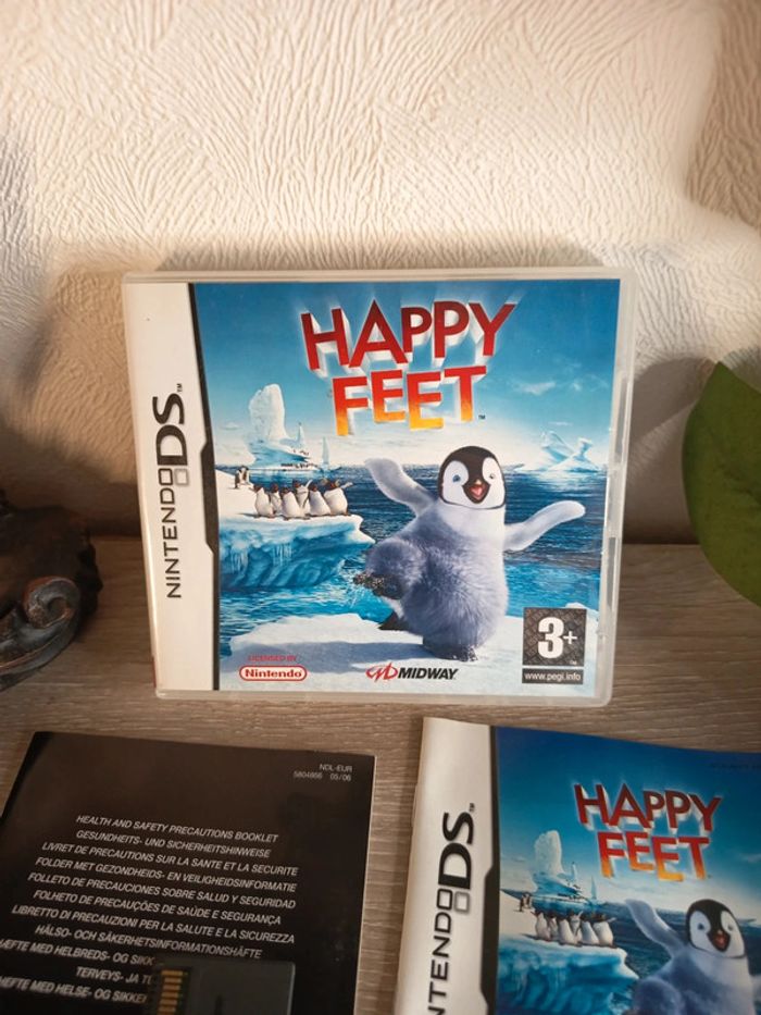 Jeu Nintendo DS – Happy Feet + boîte et notices - photo numéro 6
