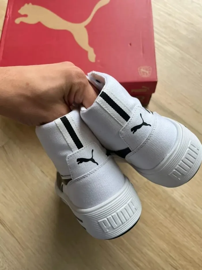 Puma Kaia 2 Mid White Black 38 - photo numéro 3