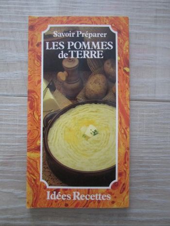 Livre de recettes "Savoir préparer les pommes de terre"