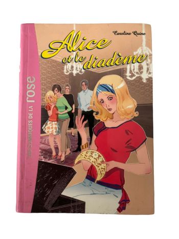 Livre Bibliothèque Rose Alice et le diadème N•9