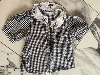Chemise manche courte Zara 9 ans