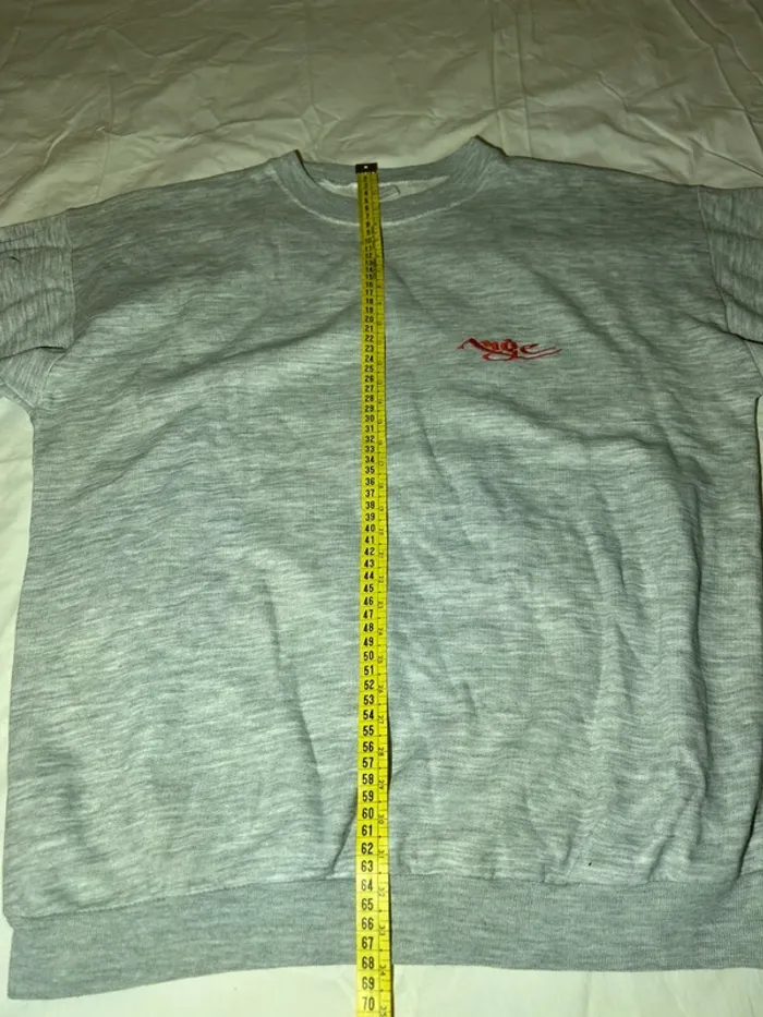 Pull gris vintage - photo numéro 9