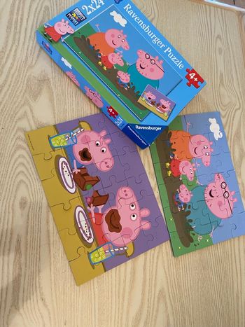 Deux puzzles 24 pièces 