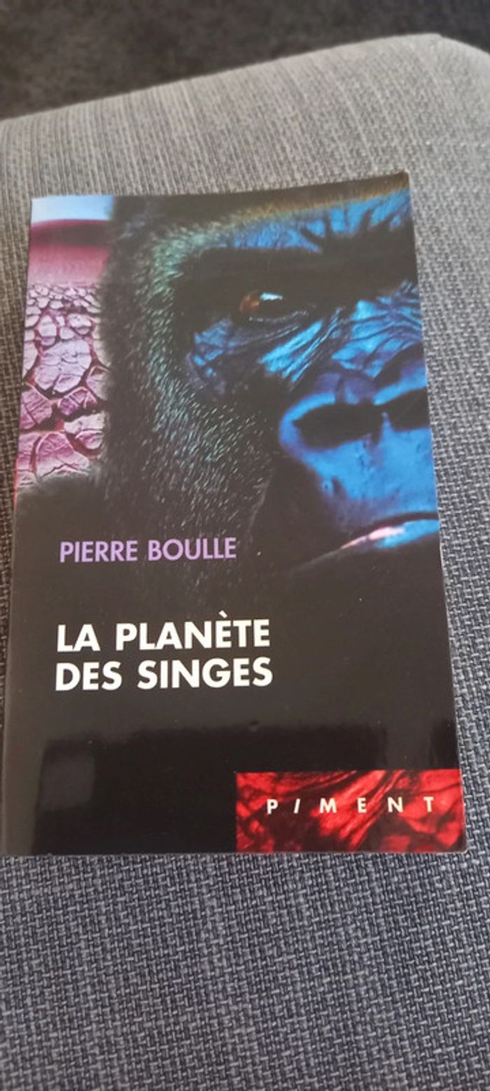 Livre poche : La planète des singes