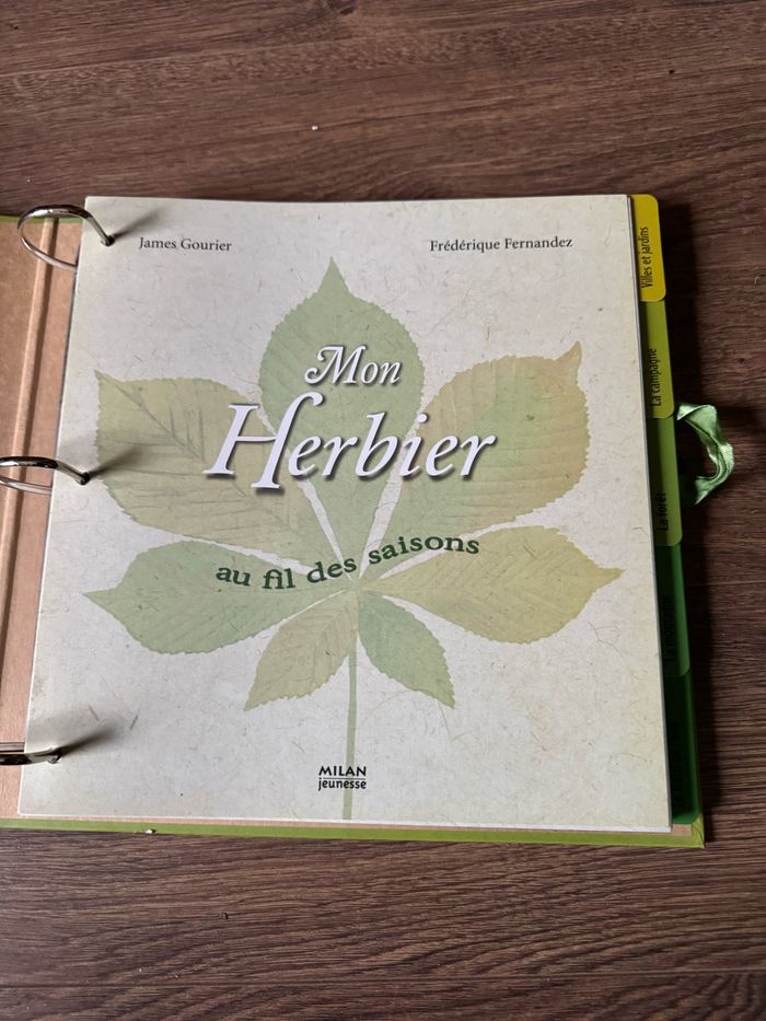 Mon herbier au fil des saisons James Gourier Milan jeunesse - photo numéro 3