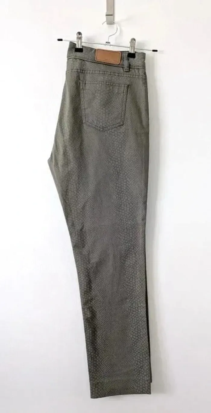 Jean à motifs en coton - Gerard Darel - Taille 44 - photo numéro 2