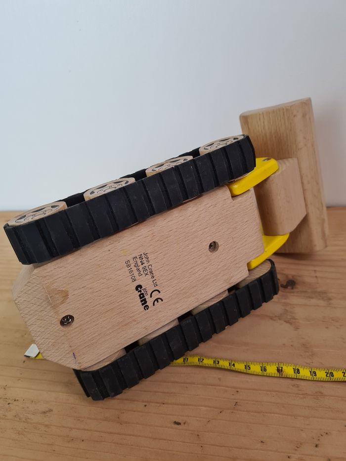 Tractopelle bois à chenilles John Crane - photo numéro 4