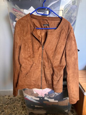 Veste en suédine