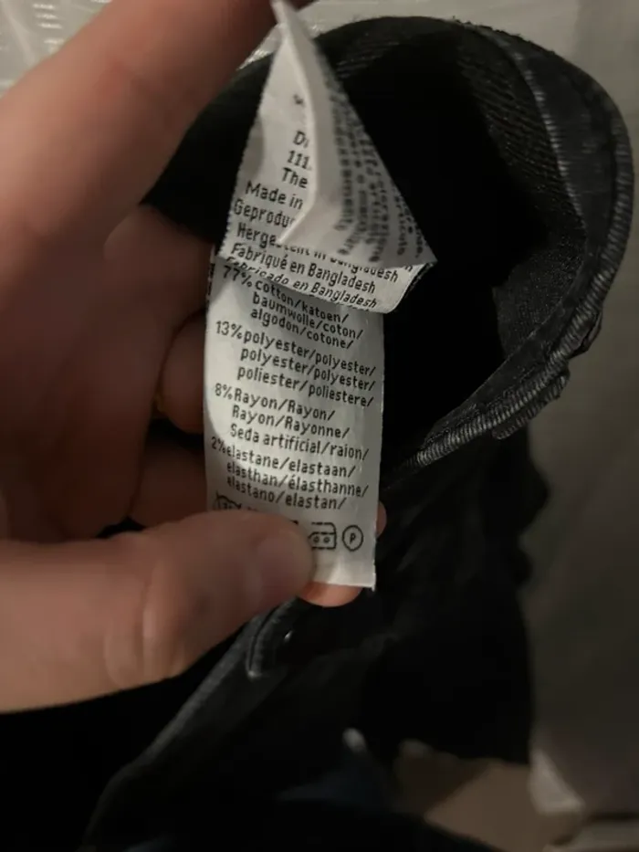 Jeans slim noir - photo numéro 8