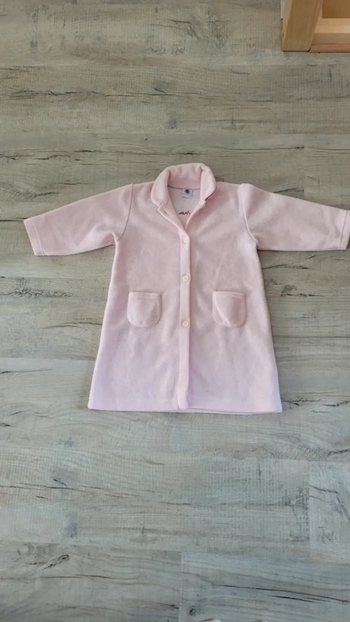 Peignoir fille petit bateau 2 ans