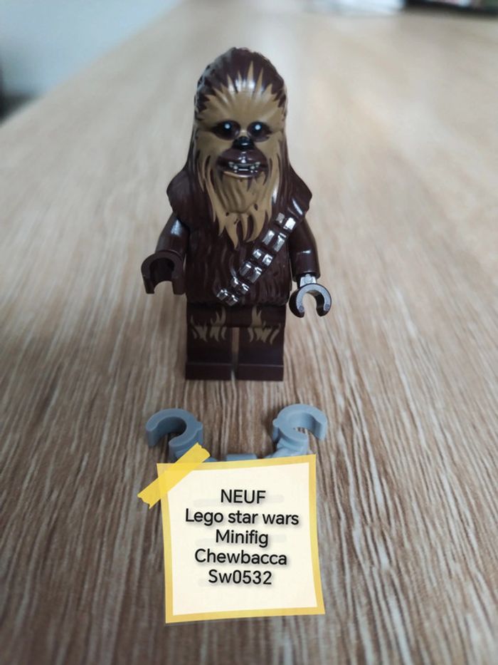Lego star wars minifig Chewbacca sw0532 neuf
