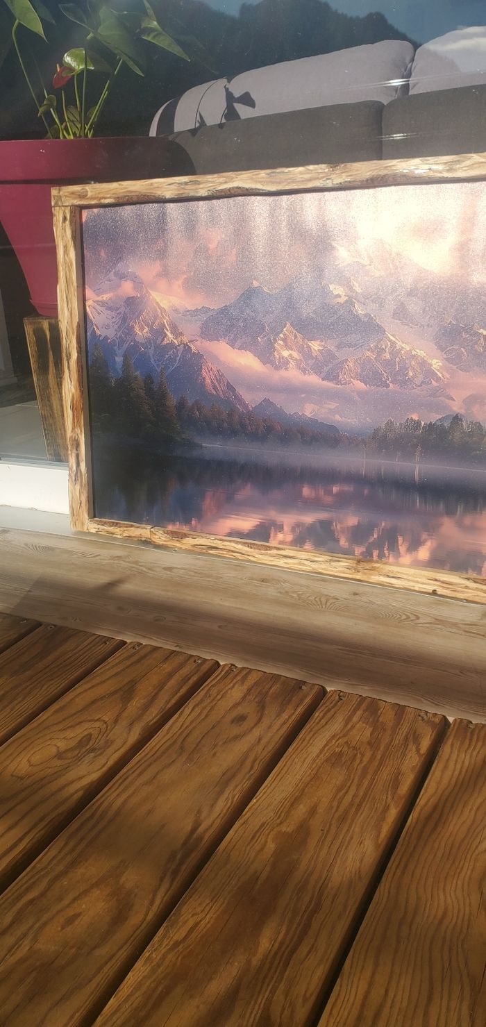 Tableau lac et montagne - photo numéro 7