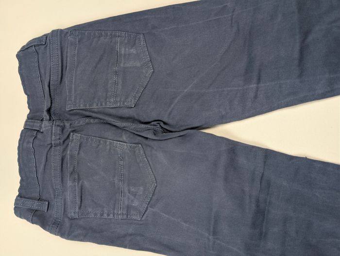 Pantalon bleu-gris TQF Collection - Style "destroy" - 4 ans - photo numéro 6