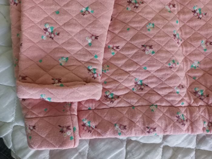 Sweat matelassée rose poudrée - fille 10 ans - photo numéro 4