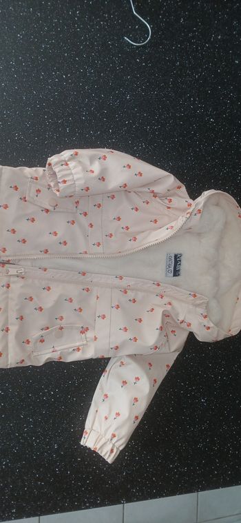 Blouson de pluie fourrée