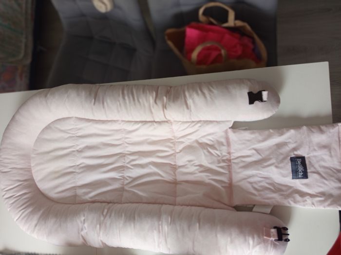 Réducteur de lit bébé – Bellochi, rose avec étoiles - photo numéro 3