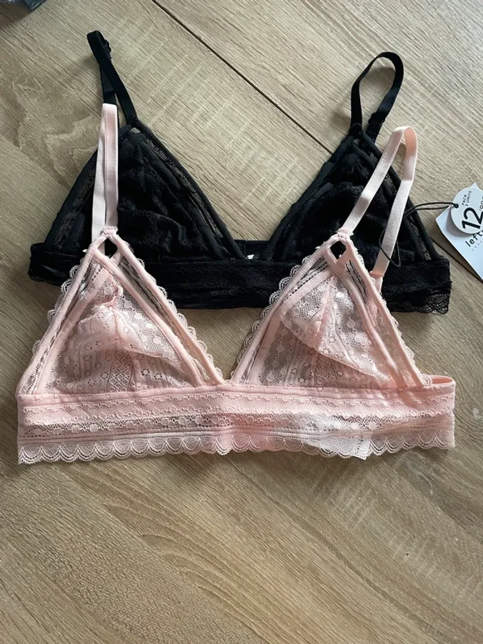Lot de 2 soutiens gorges neuf