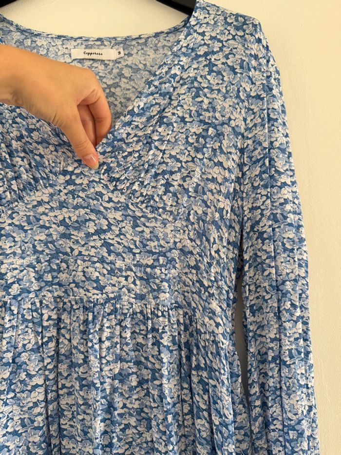 Robe fleurie manche longues / Taille M - photo numéro 4