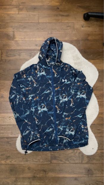 Veste under armour storm bleu