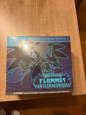 Pokémon ETB ME02 flammes Fantasmagoriques